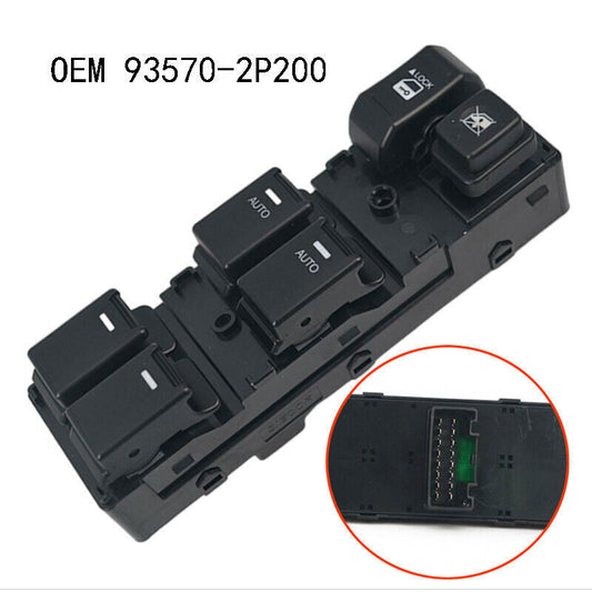 for KIA Sorento 2010-2012 Power Window Control Switch Front Left 93570-2P200 New