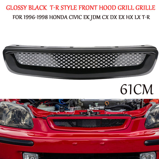 Front grill grill for 1996-1998 for Honda for Civic EK JDM CX DX EX HX LX TR ABS