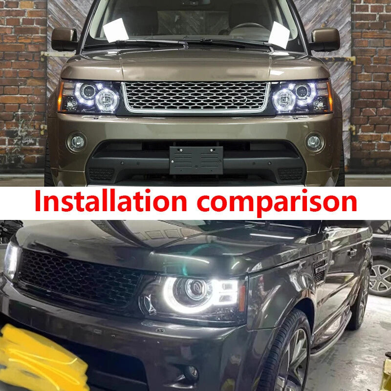 L320 LED Headlight Upgrade Headlights for Land Rover for Range Rover Sport 2010-2013