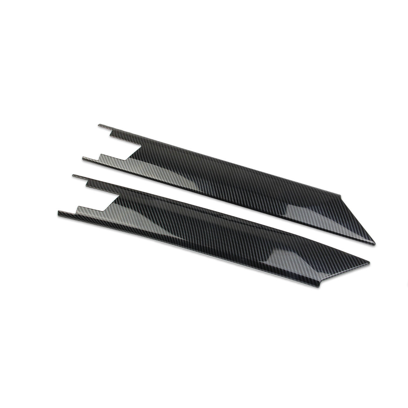 Carbon Fiber Style Rear Car Logo Both Sides Cover Tirm for Chevrolet Traverse