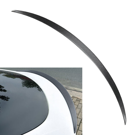 Rear Trunk Spoiler Wing ABS for Tesla for Model Y 2020-23 Matte Carbon Fiber Black