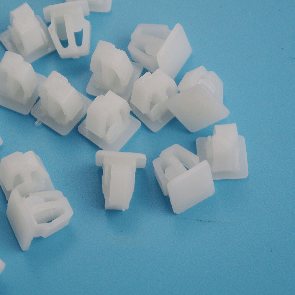 40x Door-Body Side Molding Clip Retainer Clips White for Honda for Accord for Acura CL