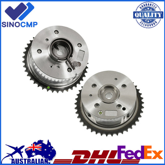 2Pcs Camshaft VVT Gears 24350-2G750 for HYUNDAI for KIA Sportage for Tucson Optima Santa