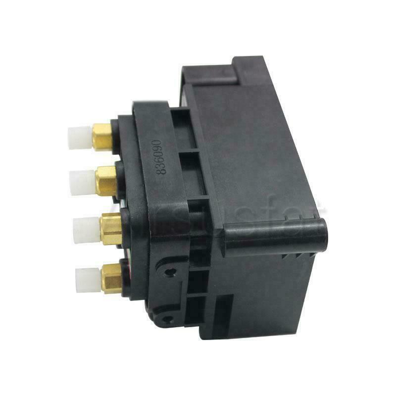 for Audi A6 C5 C6 for A8 D3 4E for Bentley for VW Air Suspension Pump Solenoid Valve Block