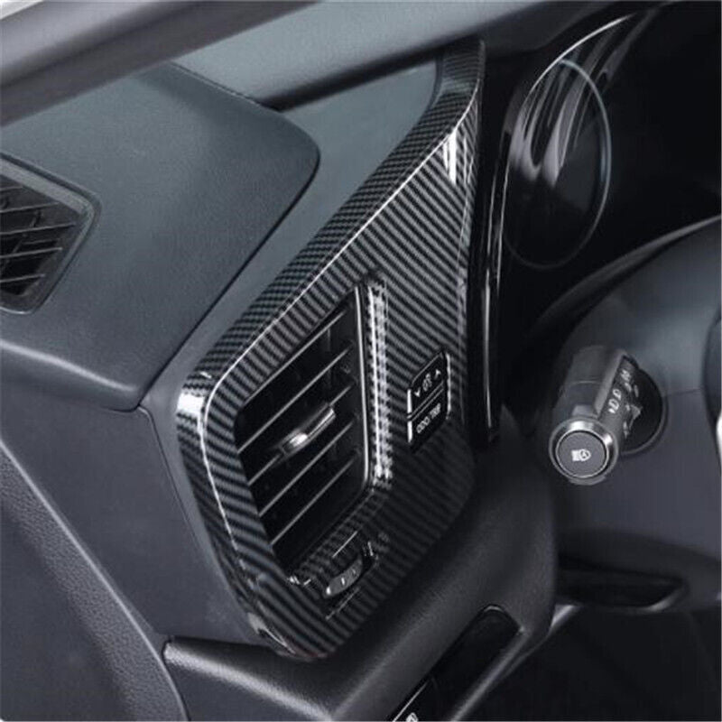 Carbon Fiber LR Side Air Outlet Vent Cover Trim for Lexus NX 250 350 450h 22-24