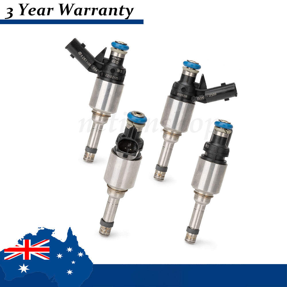 4pcs 35310-2E500 For 2014-2017 for Kia for Hyundai for Elantra 2.0L L4 Fuel Injectors NEW