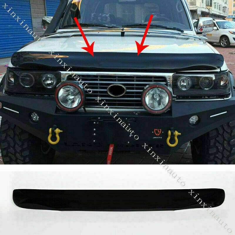 Front Bug Shield Hood Deflector Guard Bonnet for Toyota for Land Cruiser LC80 91-97