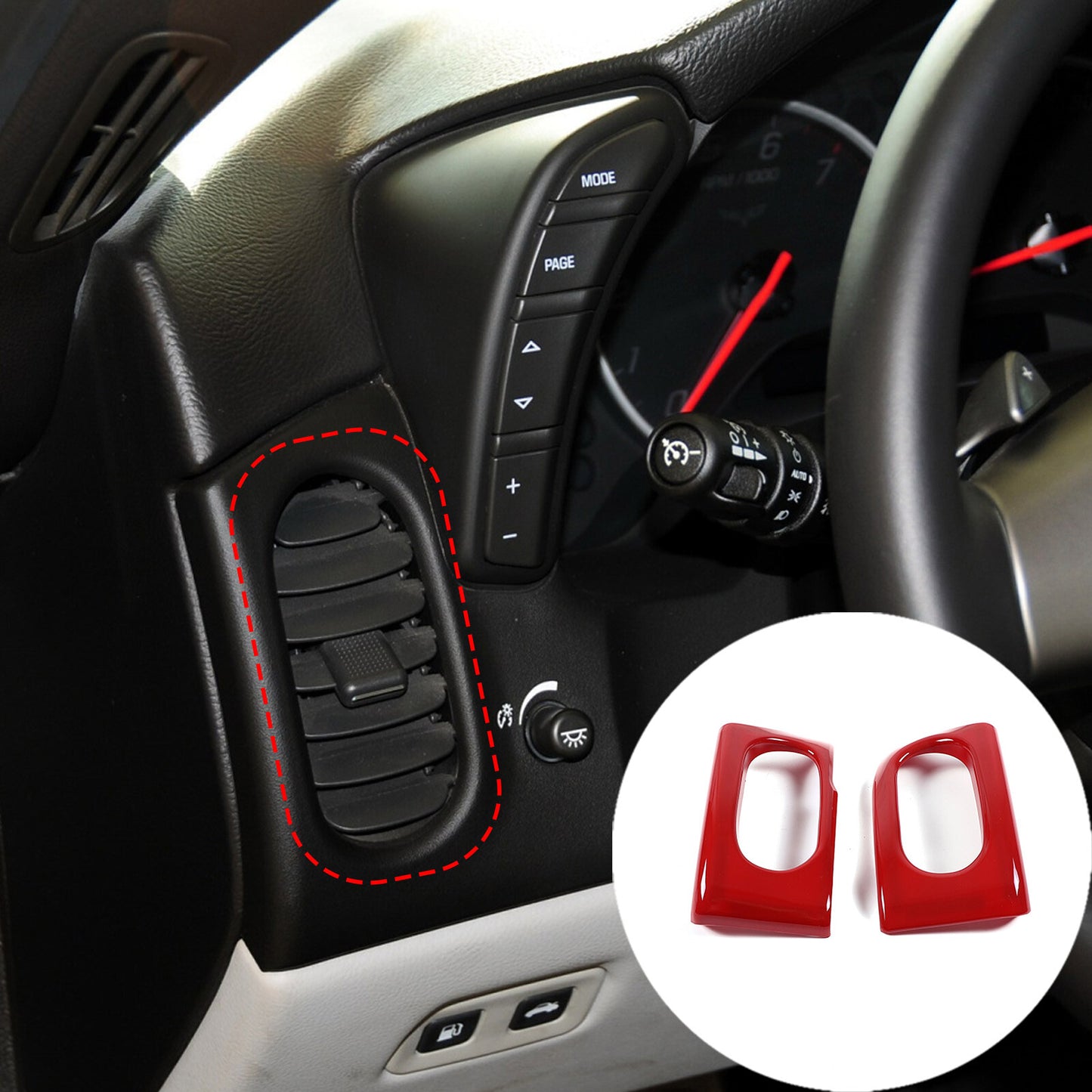 Carbon fiber center navigation screen frame trim for Toyota 86/ for Subaru BRZ 2022