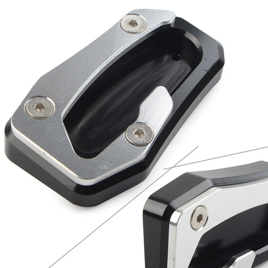 Seitenst?nder Seitenst?nder Verl?ngerungsplatte f¨¹r for YAMAHA TMAX 530 17-19 Silber