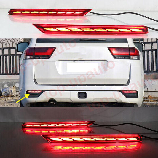 for Toyota for Land Cruiser 2022+ LC300 Led Rear Bumper Light Fog Brake Signal Refit