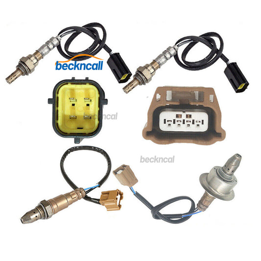 4pcs Up+Downstream Oxygen Sensor for Nissan 2011 Murano Quest 2014 Maxima 3.5L