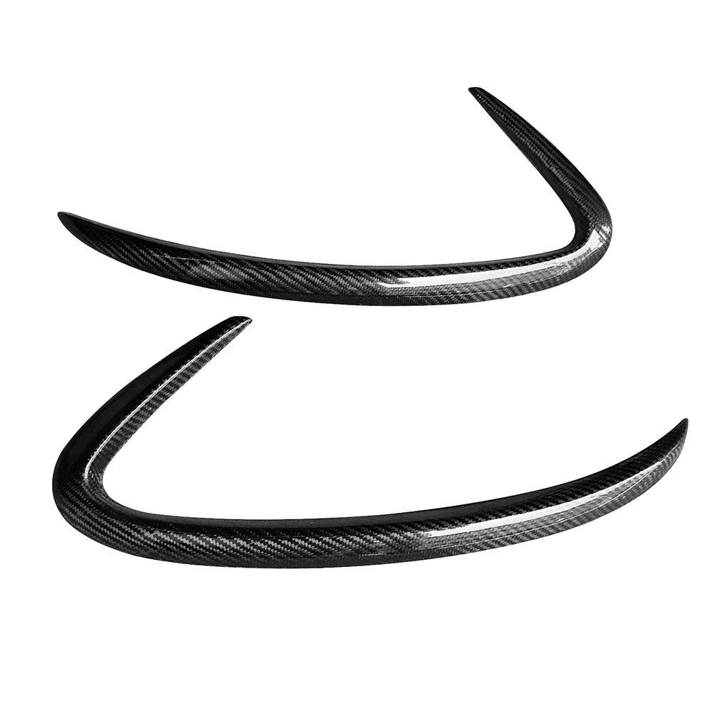 Rear Bumper Splitter Canard Fins for Mercedes-Benz GLE Class Coupe 2020-2024