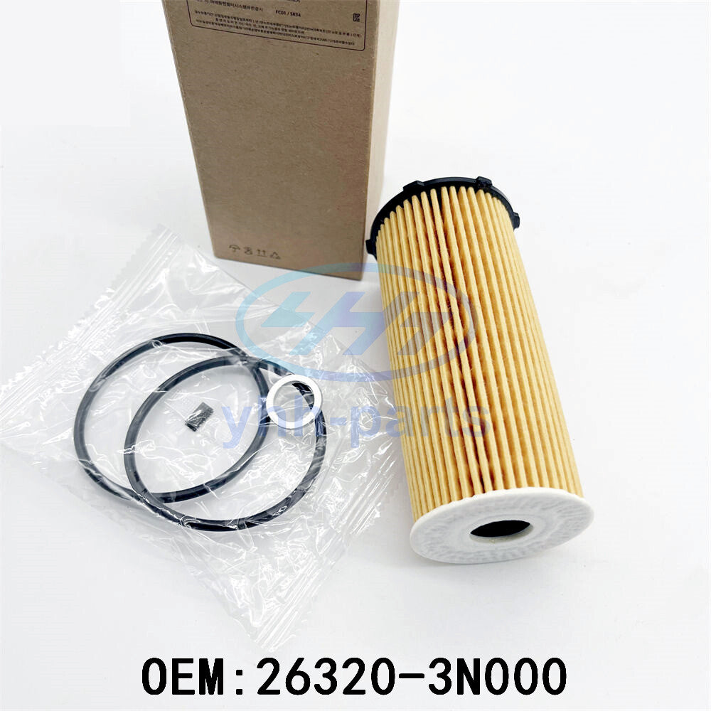 26320-3N000 Engine Oil Filter Filter for GENESIS GV70 G80 for GV80 3.5L 2021-2024