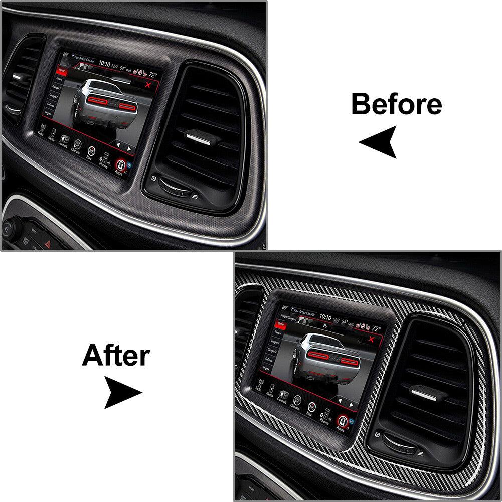 Center Console Dashboard Panel Cover Trim for Dodge for Challenger 2015-2024 2024