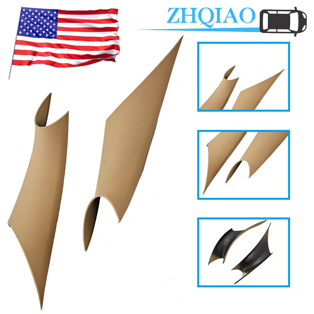 2PCS for BMW 3 4 F30 F35 Beige Inside Inner Door Handle Cover Trim Case