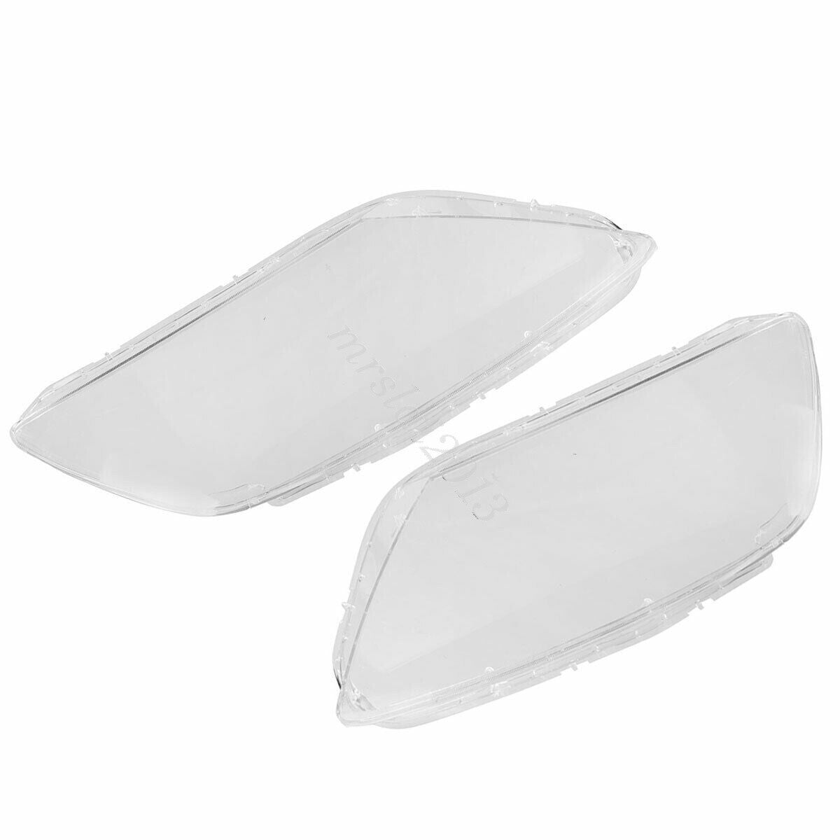 Two-piece transparent headlight cover/lens housing protective case for Mazda CX-7 (2007-2012)