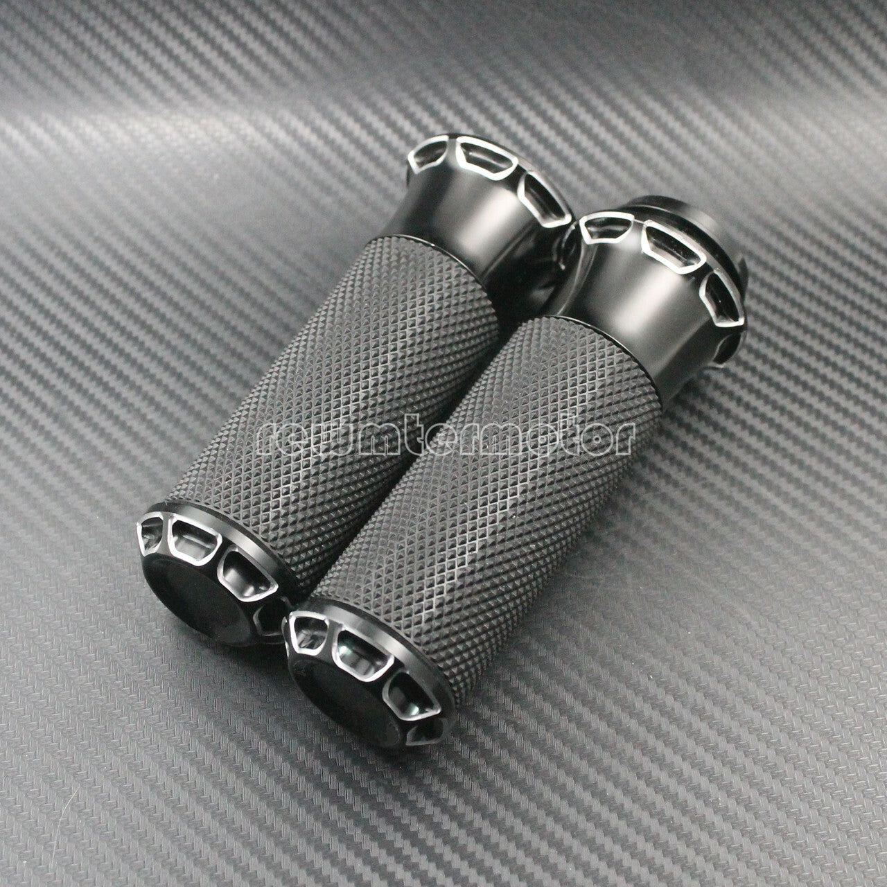 1 Motorcycle Handlebar Hand Grips Fit for Harley Dyna Electra Glide Fatboy