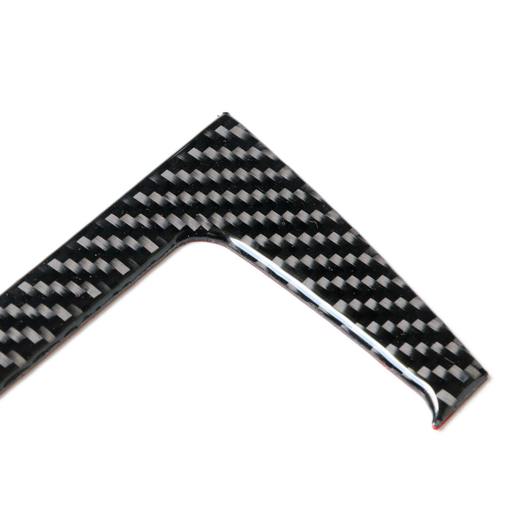 Carbon Fiber Center Storage Box Panel Trim Cover for Subaru Forester 2005-2008