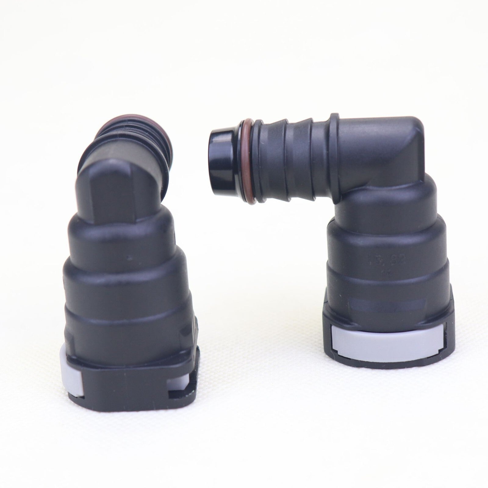 2PCS Car Fuel Line Hose Pipe Quick Release Plastic Connector 15.82mm ID14 Left