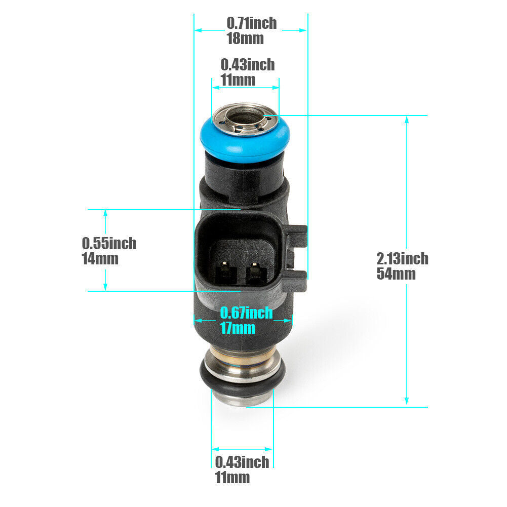 6-pack of fuel injectors 353103C000 suitable for 2006-2010 for Kia Sedona Amanti Sorento 3.3L 3.8L