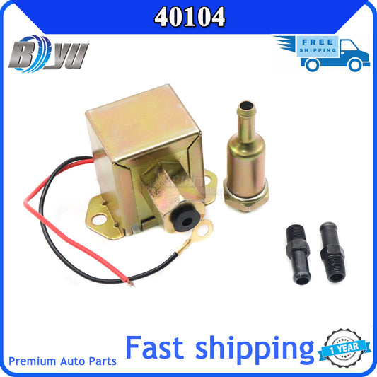 40106 40107 40104 Car 12V Diesel Petrol Facet Red Top Square Electric Fuel Pump