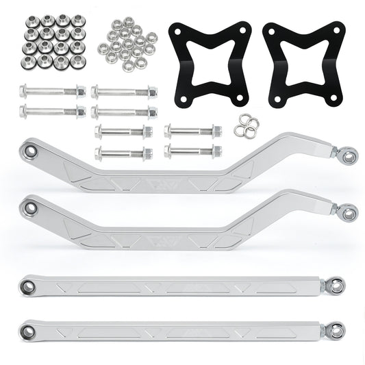 Upper Lower High Clearance Rear Radius Arms / Rods for Polaris RZR XP 1000 14-25