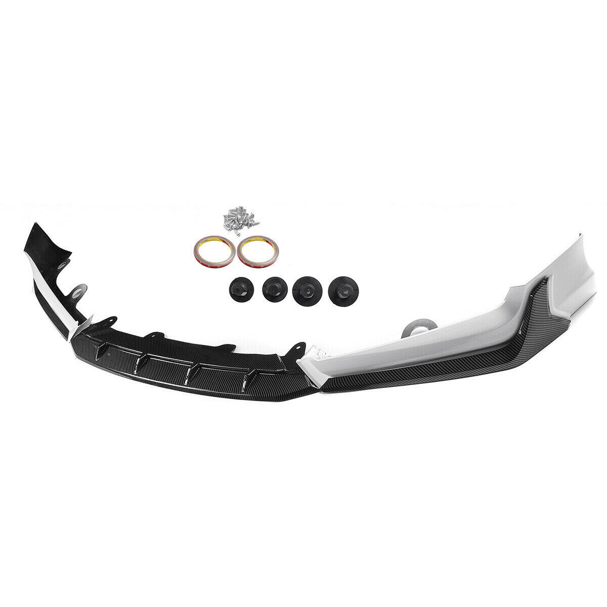 for Honda Accord 2018-2020 4Dr ACR Carbon Fiber Front Bumper Lip Chin Splitter