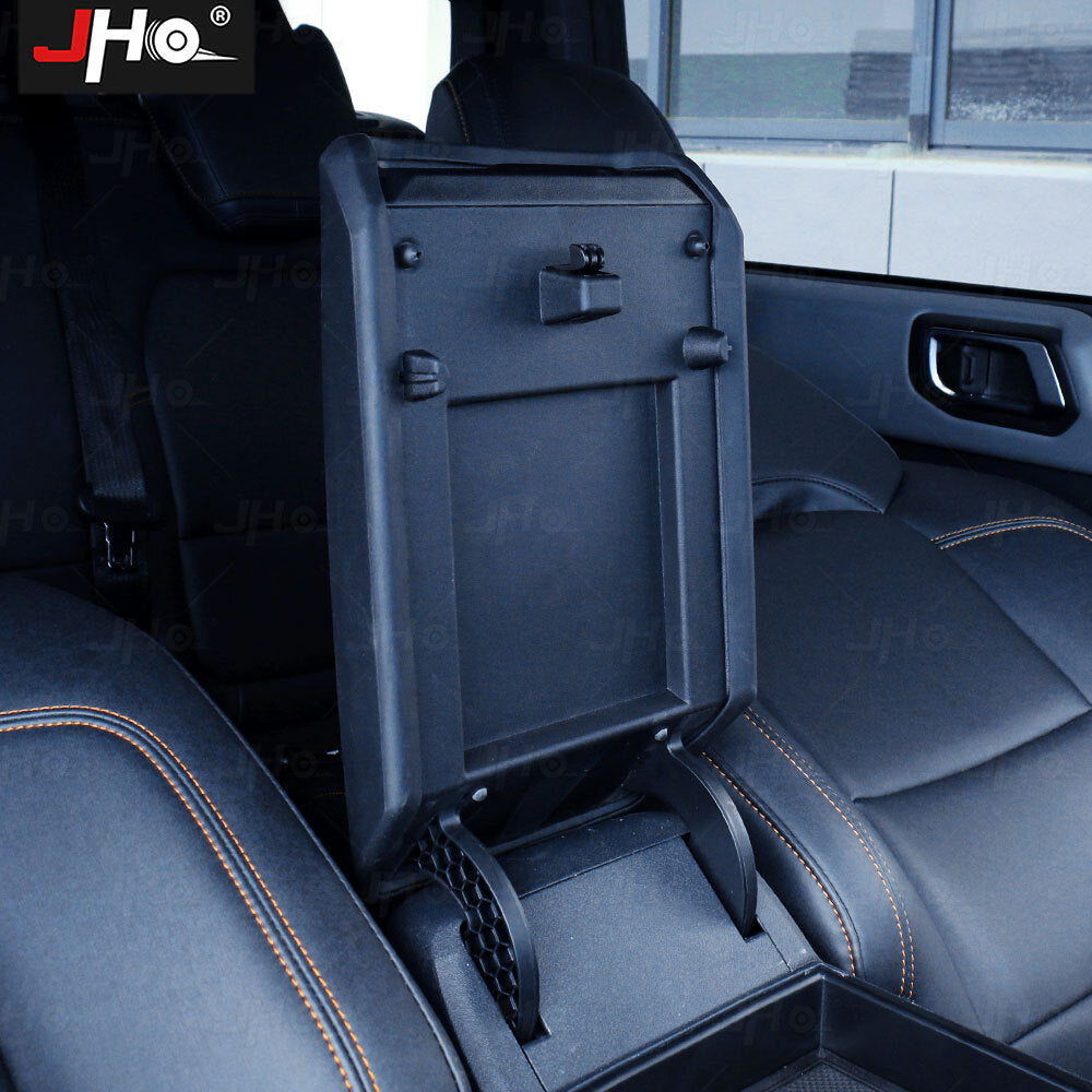 for Ford Bronco 2021-2024 Black Car Center Armrest Cushion Mat Pad Cover