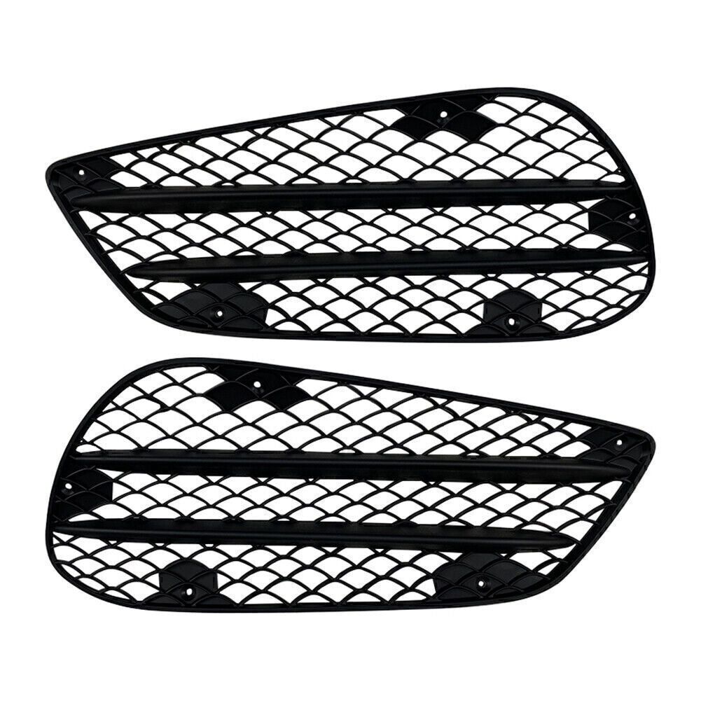 Front Bumper Fog Lamp Grille for Mercedes-Benz E Class W212 2013-2015 2014
