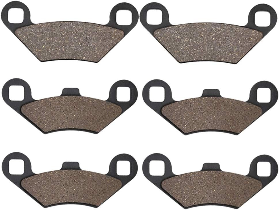 Front and Rear Brake Pad for POLARIS 400 Sportsman HO 4 x 4 2011 2012