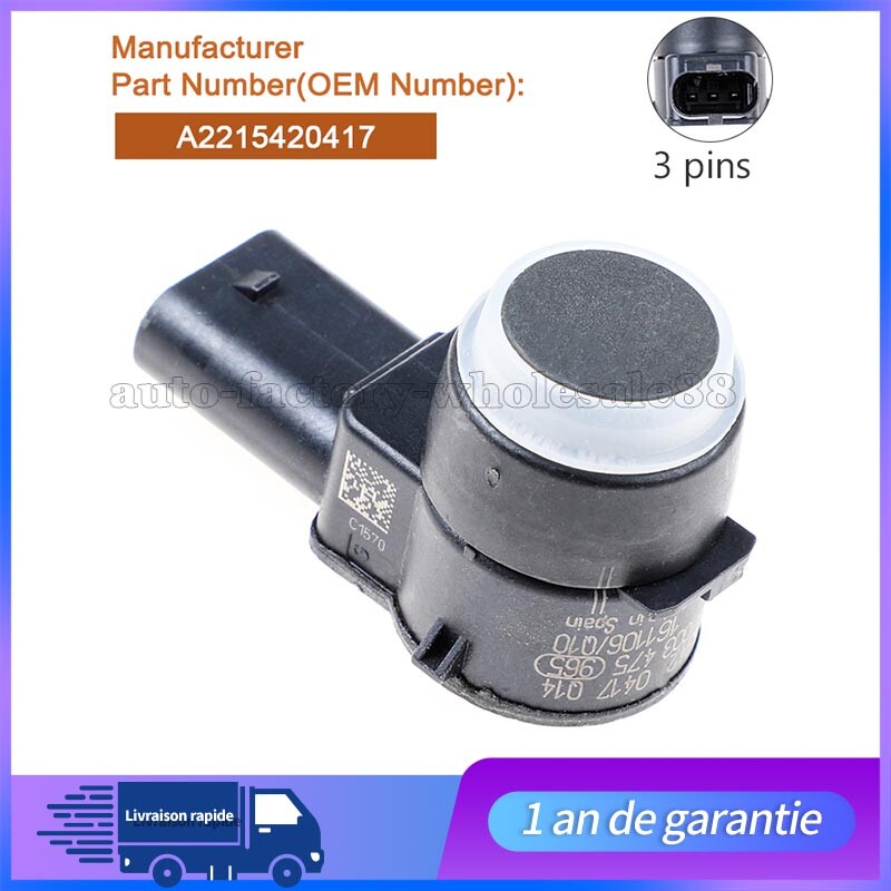 4XCapteur de stationnement PDC pour for Mercedes-Benz 775 W211 W221 W251 A2215420417