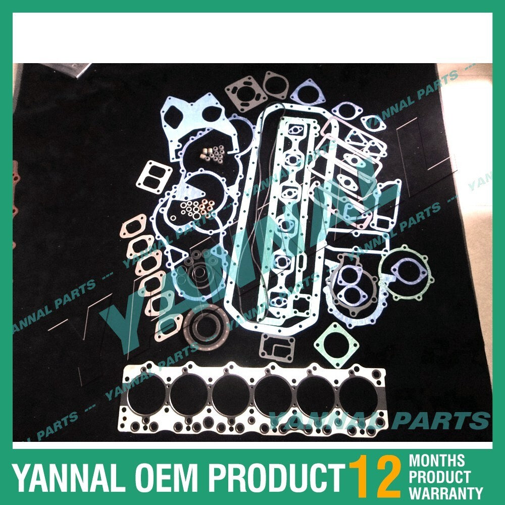 6BD1 Full Gasket Kit for Isuzu Forklift Diesel Engines - Metal