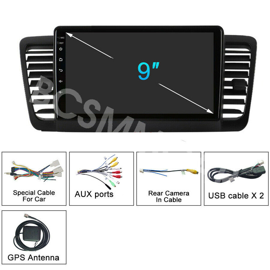 Fit for Subaru Legacy/Outback 2003-2009 Car Stereo Radio Android13 BT GPS 2+32G