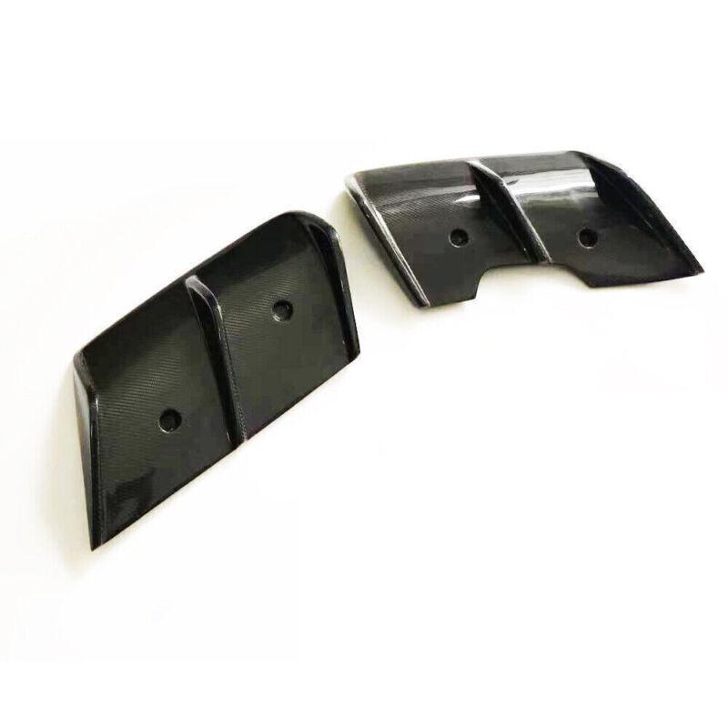 Carbon fiber for 2014-2020 for BMW i8 Coupe GT style rear bumper diffuser protector lip