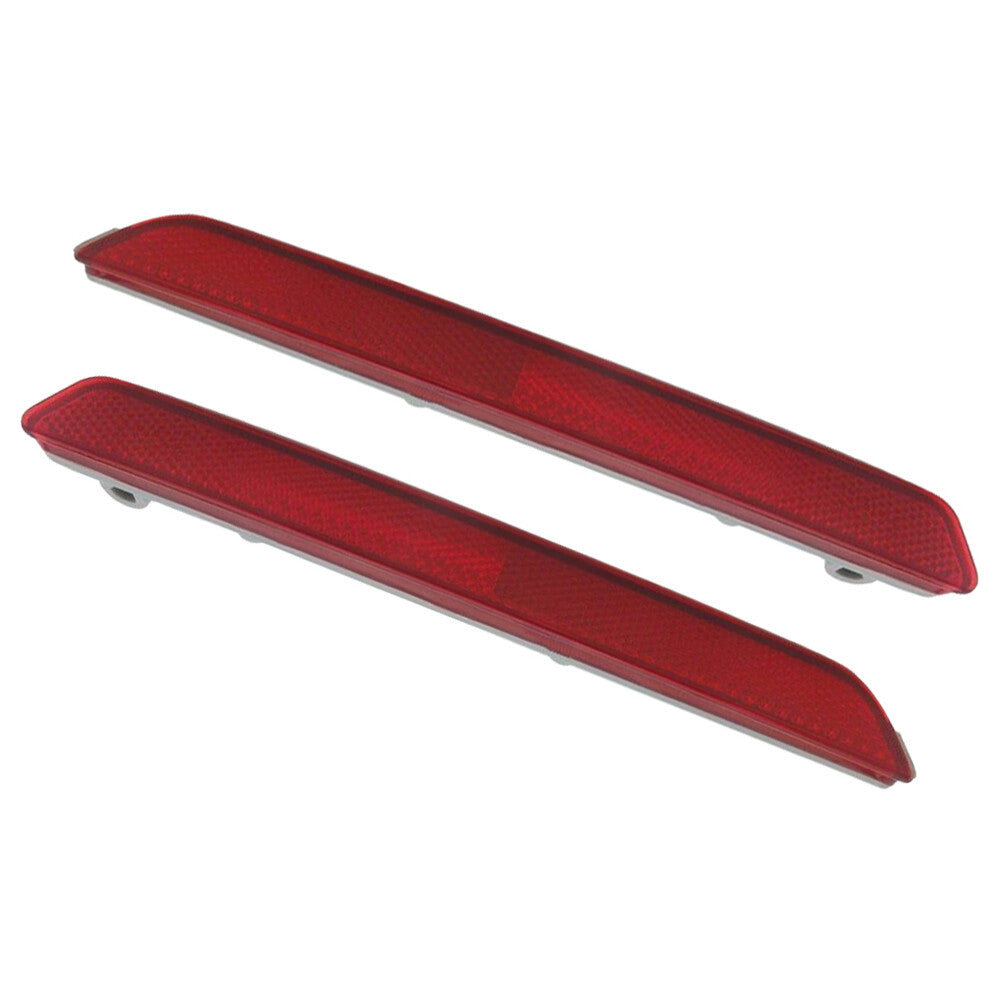 2 Rear Bumper Reflectors Left Right for Mazda 2 Sedan /6 2007-13 /CX-7 2007-09