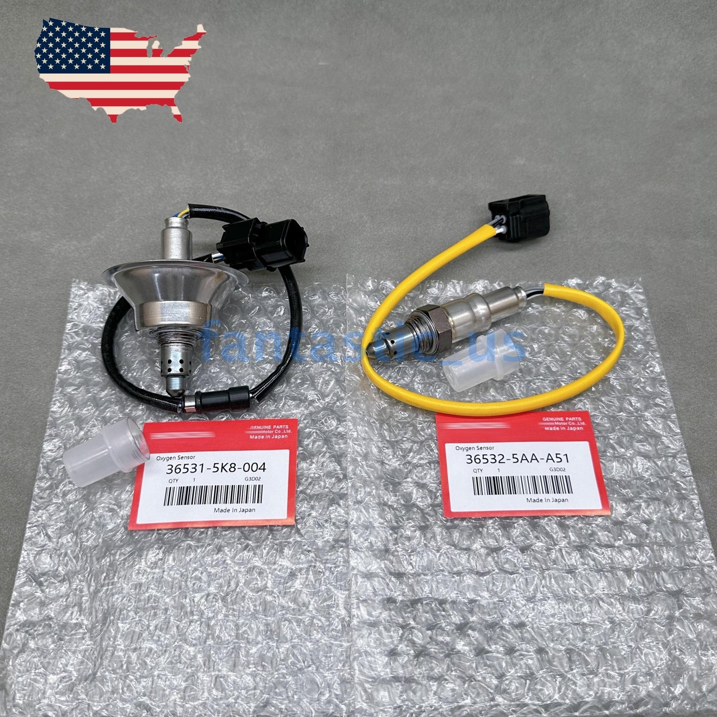 Upstream + downstream O2 oxygen sensors suitable for Honda for Civic CR-V 17-20 1.5L turbocharged engines