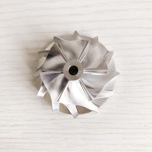 CT10 36.02/50.96 mm 17291-0L020 6+6 Blade Turbine Billet Compressor Wheel