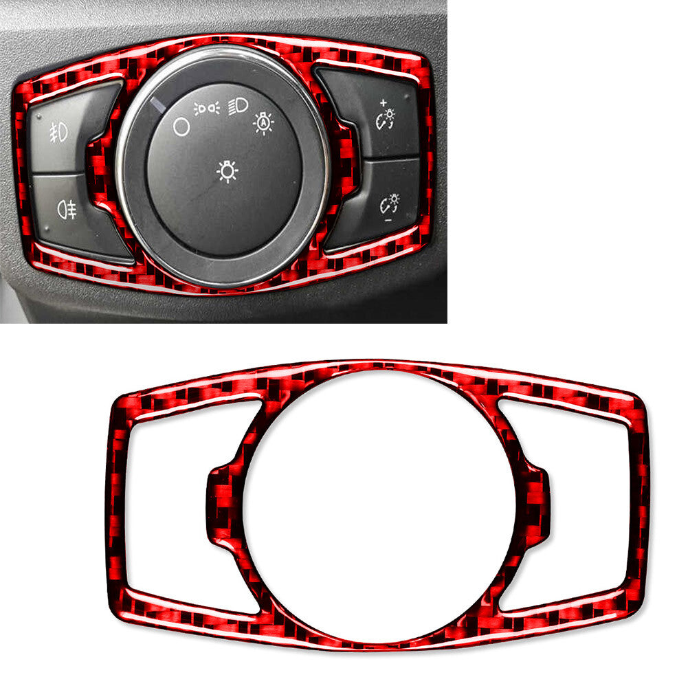 Scheinwerferschalter-Steuerung Zierblende passend for Ford Mondeo 2013¨C2019 rot