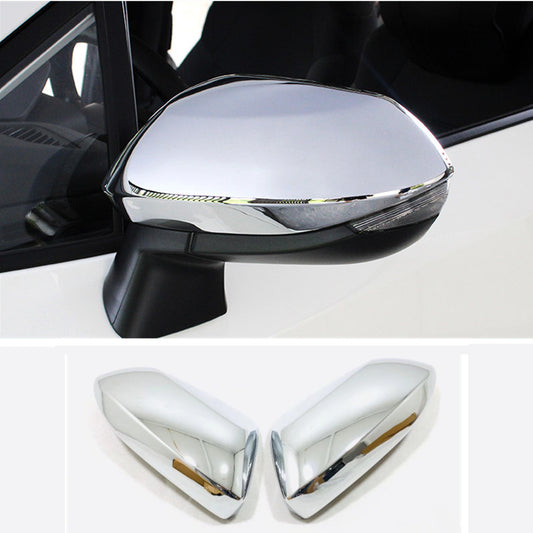 for Toyota for Corolla 2019-2023 Chrome Rearview Side Door Mirror Molding Cover Trim