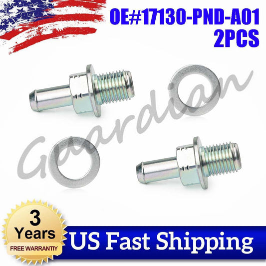 2x PCV Valve With Crush Washer Kit for Honda / for Acura 17130-PND-A01 17130-RBB-A01