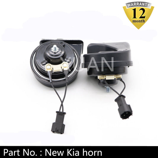 1Pai high and low pitch dual Klaxon for older for Hyundai Sonata and for Kia Sedona Carniva