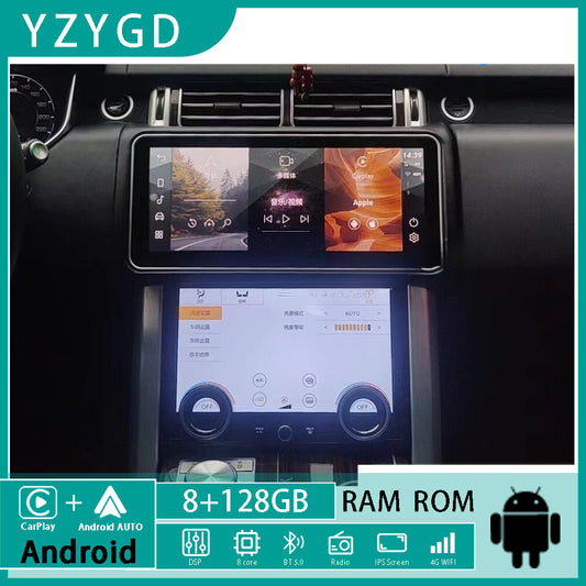Car Radio for Land Rover for Range Rover Sport L494 2014-2017 Android Panel A/C