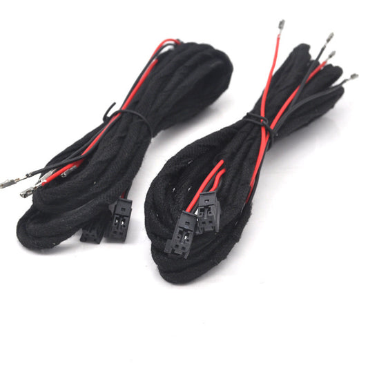 4x Retrofit Door light Cable step courtesy for Mercedes W205 C W212 W213 E GLC