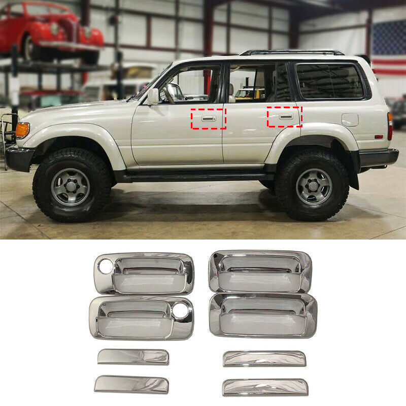 Rear bumper fog light frame ABS chrome trim cover for Honda CR-V (2023-2024)