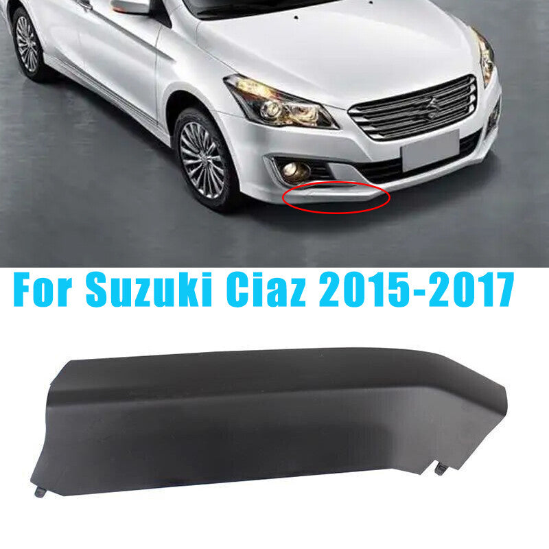 for Suzuki Ciaz 2015-2017 Unpainted Front Bumper Tow Hook Cover Cap Trim