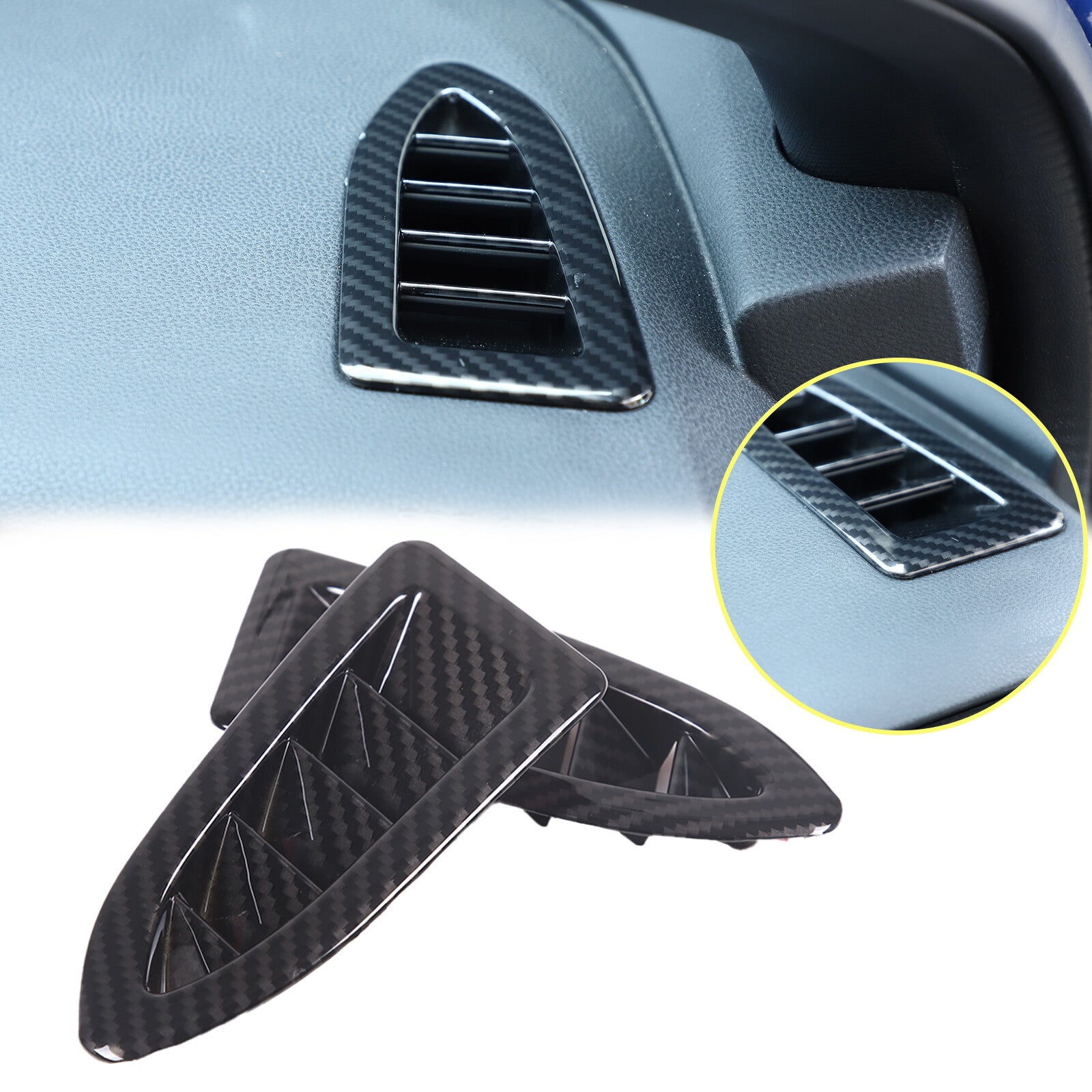 Black aluminum alloy dashboard phone holder for Toyota FJ Cruiser 2007 - 2021