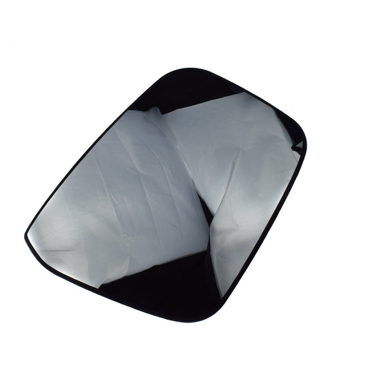 Heated mirror glass for the left driver's side door is suitable for the for Nissan Navara D40. (05-14)