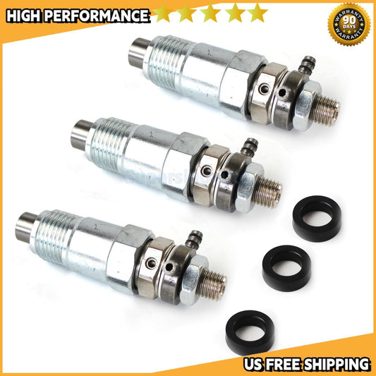 3pc Fuel Injector Nozzel Assy For Kubota D750 D950 15271-53000 L175 L2050 L2350