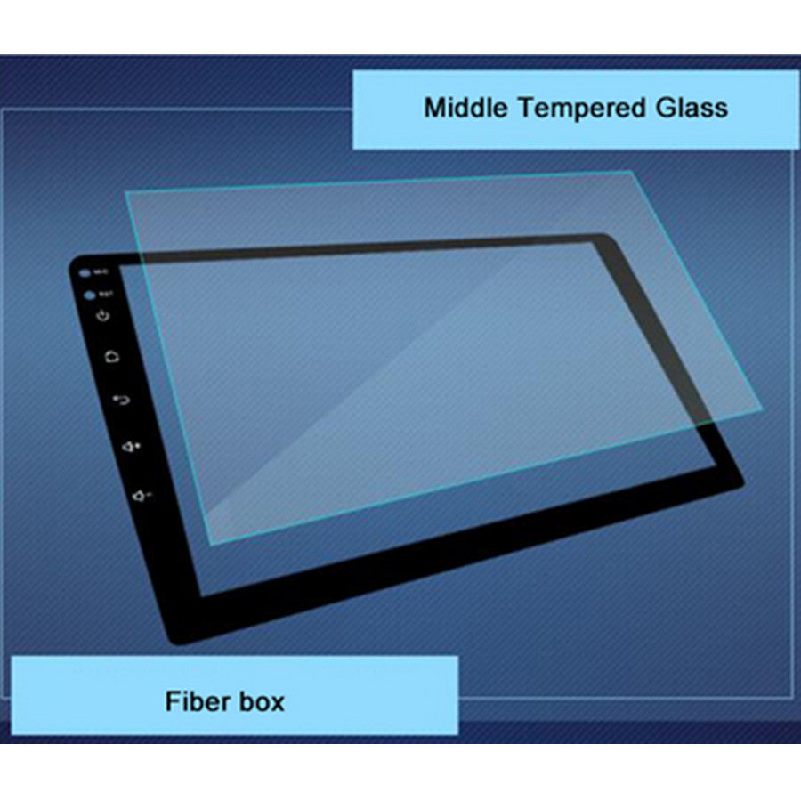For Car Radio DVD GPS 9H Ultra Thin Tempered Glass Screen Protector Film Cover