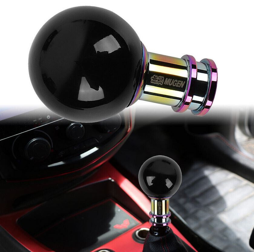 Automotive manual shift lever, Mugen crystal black ball for Nissan